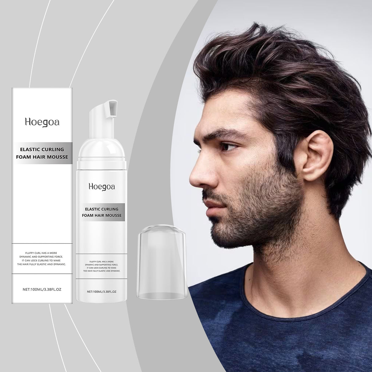 Hair Styling Mousse Refreshing Oil Removal Oil Control Light Volume Protection Refreshing Fluffy Hair Gel - V.I.P Digital Presence