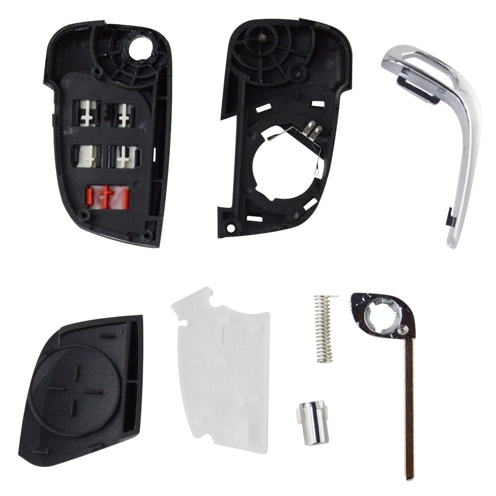 OkeyTech For Chevrolet Lova/Aveo/Cruze Remote Car Key Shell 2/3/4/5 Buttons For Opel Vauxhall Insignia Astra Mokka For Buick - V.I.P Digital Presence