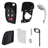 OkeyTech For Chevrolet Lova/Aveo/Cruze Remote Car Key Shell 2/3/4/5 Buttons For Opel Vauxhall Insignia Astra Mokka For Buick - V.I.P Digital Presence