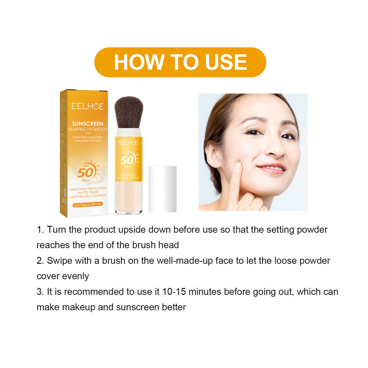 Setting Powder Natural Lightweight Breathable Makeup Oil Control Long-Lasting Makeup Waterproof And Sweat Resistant Setting Powder - V.I.P Digital Presence