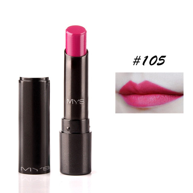 MYS Brand Beauty Matte Lipstick Long Lasting Tint Lips Cosmetics Lipgloss Maquiagem Makeup Red Batom - V.I.P Digital Presence