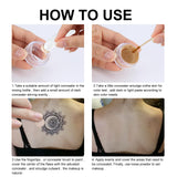 Tattoo Concealer, Waterproof Brightening Cover Tattoo Scars Birthmark Invisible Two-Tone Concealer - V.I.P Digital Presence