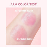 Pudaier temperature-changing blush transparent color-changing gel highlight blush cream natural nude makeup rouge blush - V.I.P Digital Presence
