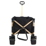 Folding Wagon Heavy Duty Utility Beach Wagon Cart for Sand with Big Wheels - V.I.P Digital Presence