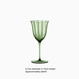 Vintage Green Red Wine Cup Glass Goblet Champagne Cup Cocktail Martini Glass  Home Drinking Utensils Crystal Cup - V.I.P Digital Presence