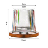 Hand drawn rotating glass cups multiple multi-purpose whiskey glasses rotating glass cups - V.I.P Digital Presence