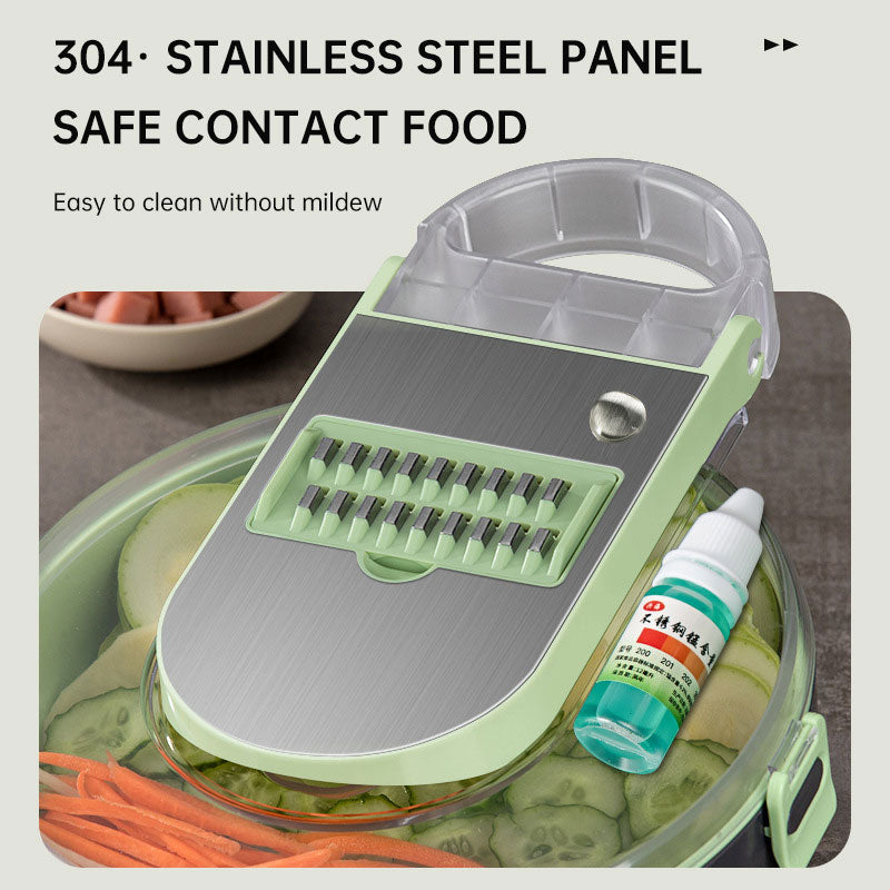 Multifunctional vegetable cutter household kitchen wiper shredder potato shredder radish shredder grater vegetable cutter - V.I.P Digital Presence