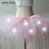 Arrival Women Tulle Tutu Skirt Sexy Mini Fancy Adult Petticoat Fluffy Yarn Ballet Dance Halloween Led Light Up - V.I.P Digital Presence