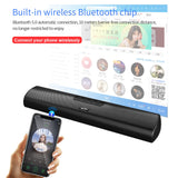 Home Bluetooth 5.0 Speaker Extended Edition Desktop Wall mounted Wireless Speaker Bass Cannon Speaker Supports USB TF - V.I.P Digital Presence