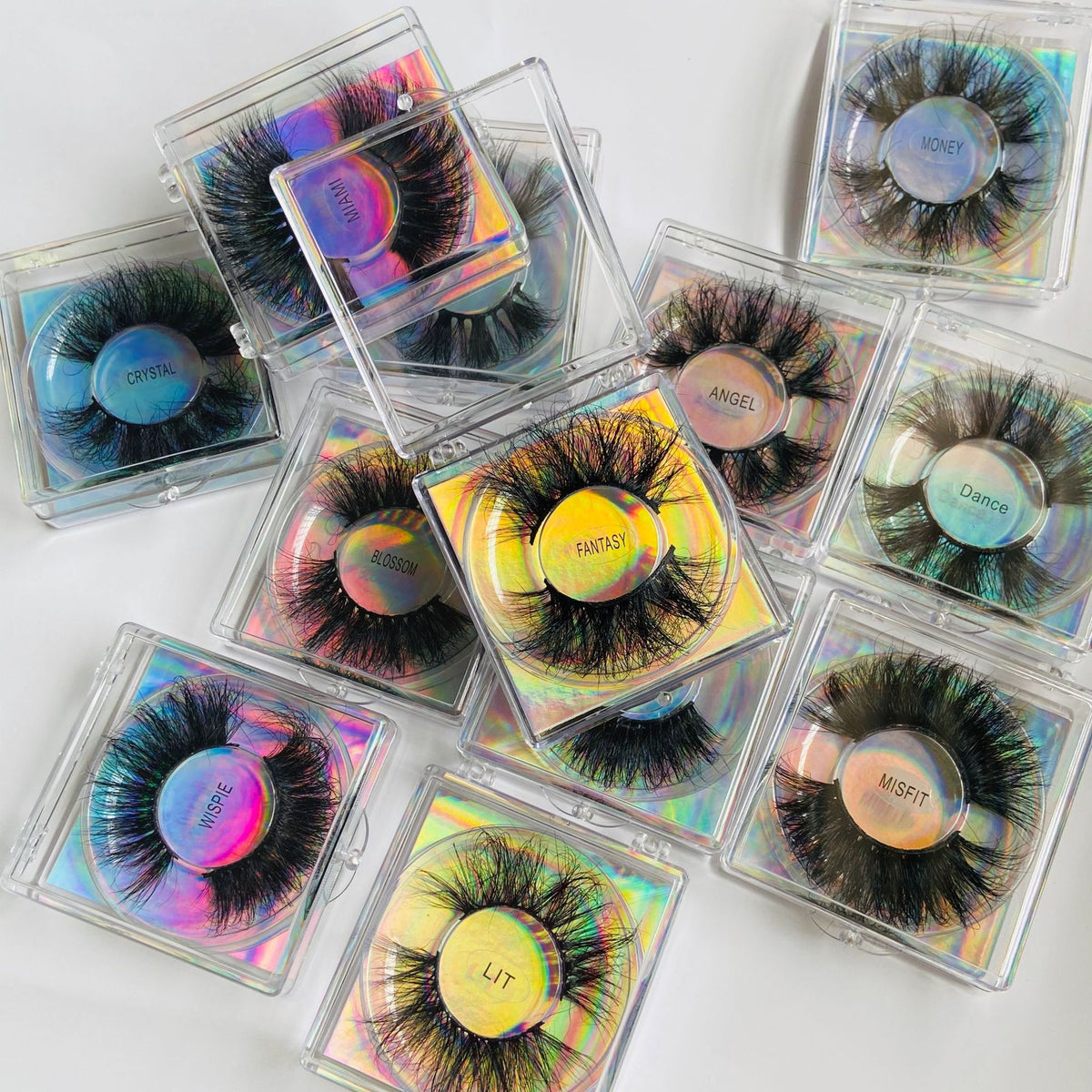 Fluffy Eyelashes 8D 25mm Mink Eyelashes 27mm Long Thick Net Red False Eyelashes - V.I.P Digital Presence