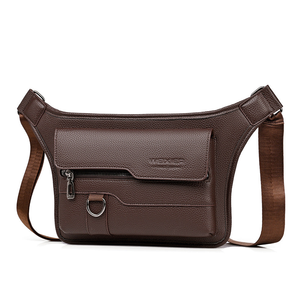 Men's large capacity waterproof chest bag large capacity crossbody bag shoulder bag ﻿ - V.I.P Digital Presence