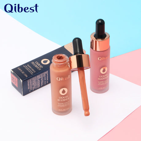 QIBEST Blush Cream Nude Makeup Moisturizing Brighten Skin Color Natural Contouring Blush Powder Rouge Liquid Blush - V.I.P Digital Presence