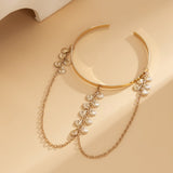 Ethnic style, personalized metal iron chain, arm chain, niche, simple, open-ended arm bracelet, arm ring, female - V.I.P Digital Presence