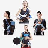 Beth Bear Baby Carrier 0-30 Months Breathable Front Facing 4 in 1 Infant Comfortable Sling Backpack Pouch Wrap Baby Kangaroo New - V.I.P Digital Presence