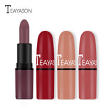 Matte Lipstick Bean Paste Plum Color Sexy Red Nude Beige Brown Red Bullet Lipstick - V.I.P Digital Presence