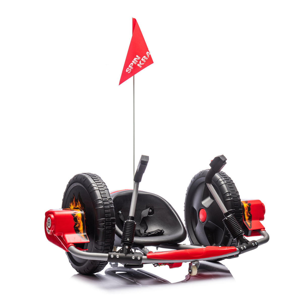 12V Kids Ride On Electric Toy,2WD,16'' exaggerated wheel,Dual handle control for 360 degree flexible steering and rotation - V.I.P Digital Presence