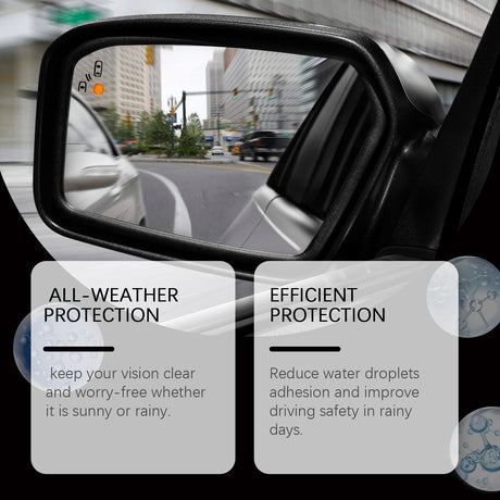 Car Window Rain Spray, Decontamination Descaling Water Stains Improve Vision Rearview Mirror Cleaning - V.I.P Digital Presence