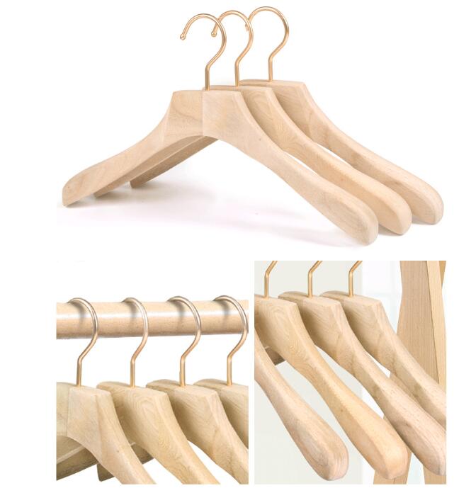 1PCS Household clothes hanging wooden anti-slip clothes rack - V.I.P Digital Presence