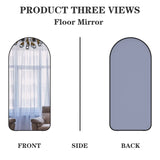 71"×32" Big Full Body Mirror for Bedroom Oversized Floor Mirror Large Standing Mirror Living Room Dressing Mirror Leaning Agains
