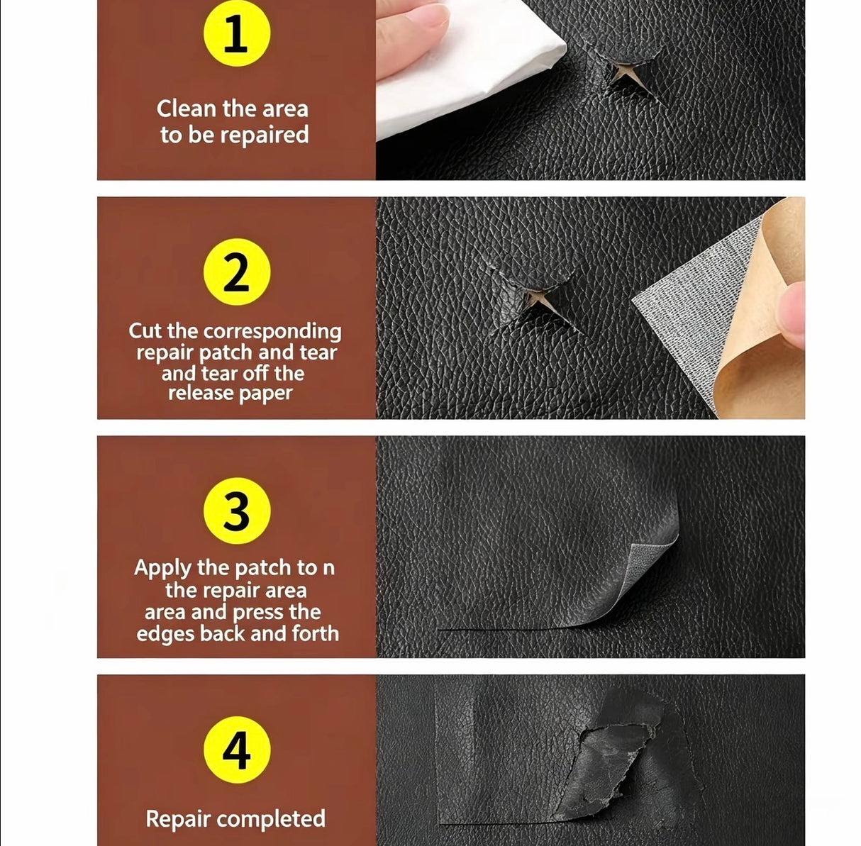 PatchPro Leather Repair Tape