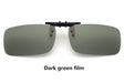 Cool Polarized Mirrored UV400 Lens Clips On Sunglasses Driving Night Vision Lens Sun Glasses Male Anti-UVA For Men Women - V.I.P Digital Presence
