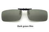 Cool Polarized Mirrored UV400 Lens Clips On Sunglasses Driving Night Vision Lens Sun Glasses Male Anti-UVA For Men Women - V.I.P Digital Presence