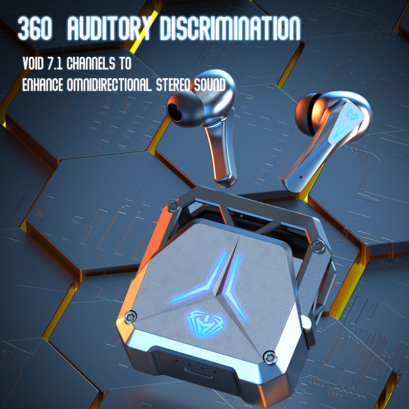 The new mecha wind e sports bluetooth headset wireless 5.3 game low latency and long battery life - V.I.P Digital Presence