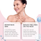 Collagen Neck Cream, Moisturizing And Nourishing Neck Skin Care Firming Massage Moisturizing Neck Cream