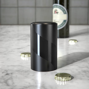 Push Type Beer Bottle Opener Black Mini Time Saving And Labor Saving Beer Bottle Opener Can Open The Lid With One Press - V.I.P Digital Presence