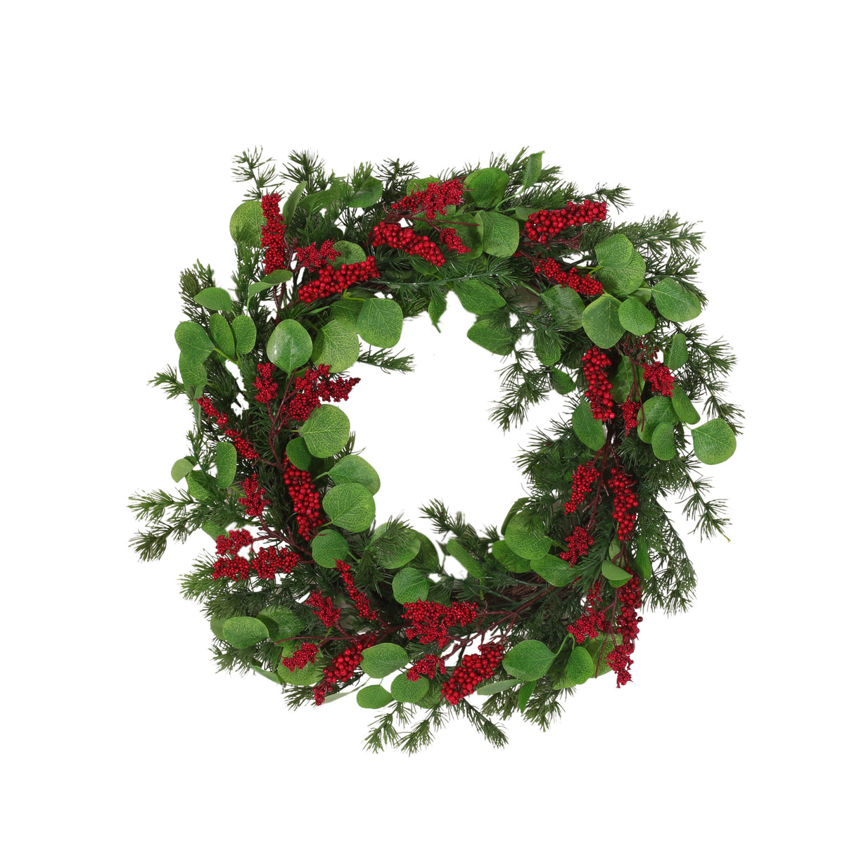 25.5" LEAVES/BERRY WREATH - V.I.P Digital Presence