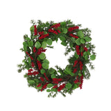 25.5" LEAVES/BERRY WREATH - V.I.P Digital Presence