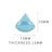 Triangle Dry Powder Puff Fiber Crystal Cotton Delicate On Makeup Beauty Tools Powder Puff - V.I.P Digital Presence