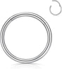 16g- steel hoop-silver-7-1 - V.I.P Digital Presence