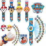 Paw Patrol Toys 3D Projection Digital Watch Dog Puppy Patrulla Canina Anime Action Figures Model Toy Marshall Chase Kid Gift Set - V.I.P Digital Presence