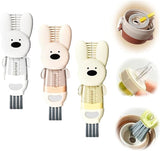 Rabbit cup lid brush four in one insulated water cup brush milk bottle pacifier cup mouth gap cleaning brush - V.I.P Digital Presence