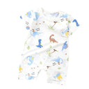 Cotton Newborn Baby Cartoon Short Sleeve Knitted Romper Boy Girl Summer Clothes Bebe Thin Pajamas One Pieces Bodysuit 0-24M - V.I.P Digital Presence