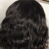 New Ladies Chemical Fiber Front Lace Bobo Short Curly Hair Long Bangs Wig Headgear - V.I.P Digital Presence