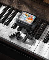 Full color touch screen ANC+ENC dual noise reduction Bluetooth earphones in ear multifunctional new wireless earphones - V.I.P Digital Presence