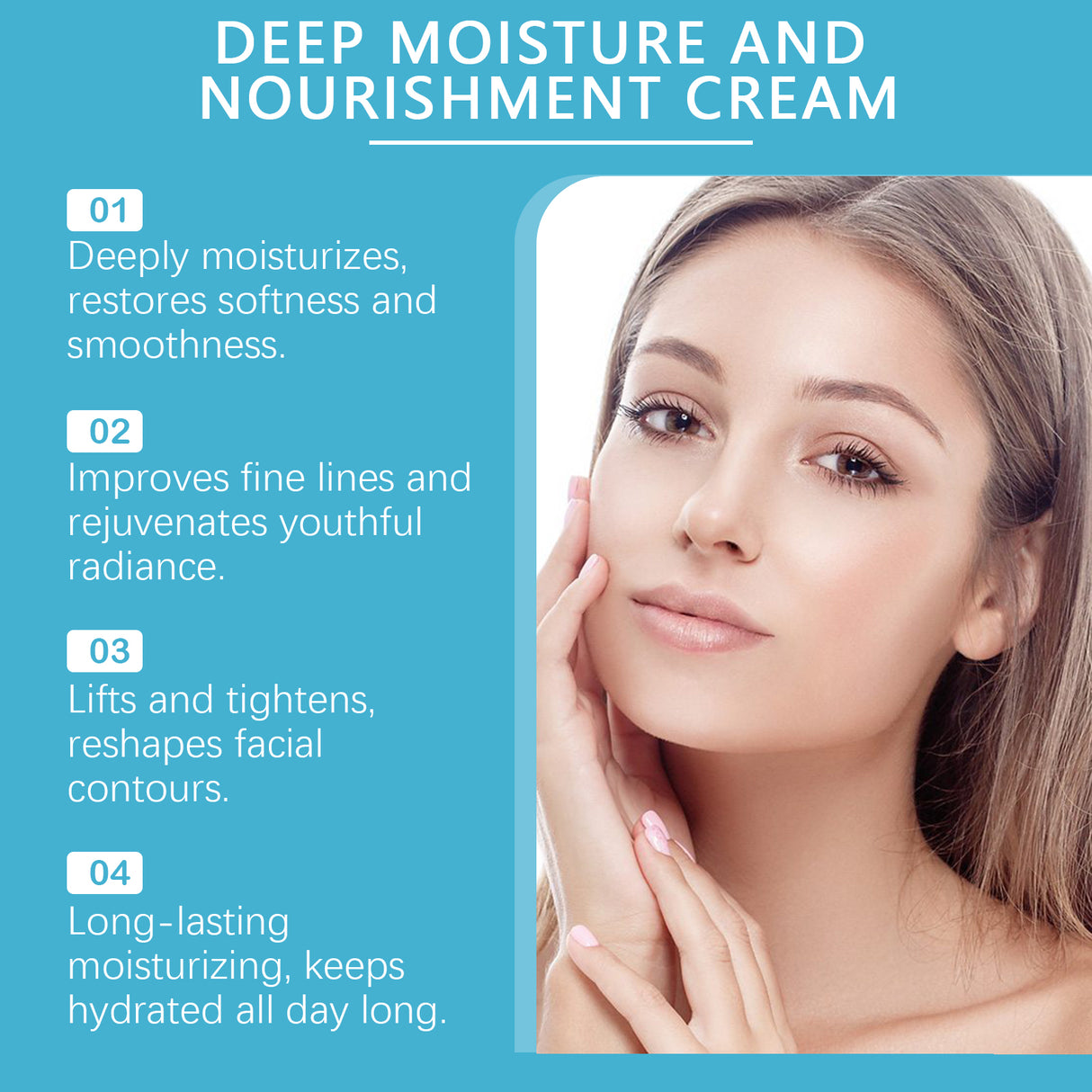 Collagen Moisturizing Cream Moisturizes And Hydrates Rough Skin To Improve Gentle Facial Daily Care