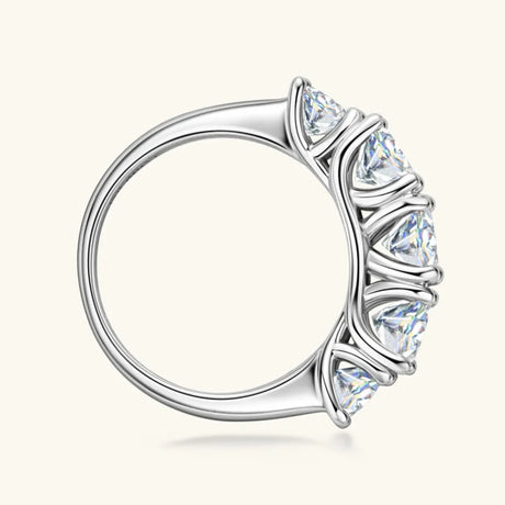3.6 Carat Moissanite 925 Sterling Silver Ring - V.I.P Digital Presence