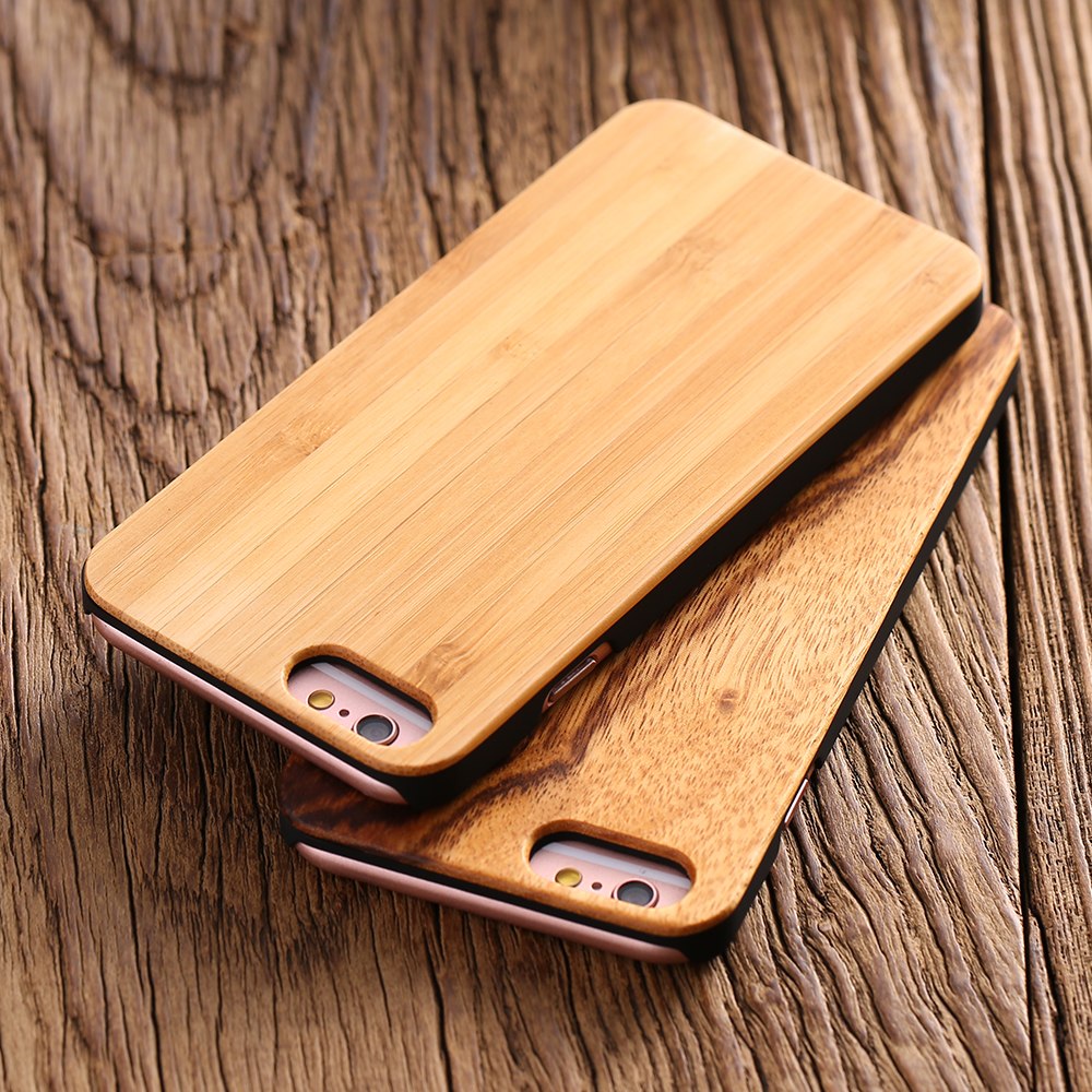 Geniune Bambus Fall Für iPhone 6 6 s Plus 100% Natürliche Holz Abdeckung Für iPhone 5 5 s SE X 7 8 Plus 6 6 s Xr Xs Max Funda Tasche - V.I.P Digital Presence
