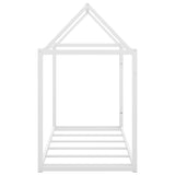 Metal House Shape Platform Bed   twin