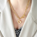 Titanium Steel Heart Pendant Necklace - V.I.P Digital Presence