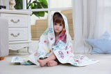 110*110cm Parent-child Baby Summer Bedding Sofa Quilt 100% Cotton Baby Blanket Child Quilt 6 Layers Muslin Swaddle for Newborns - V.I.P Digital Presence