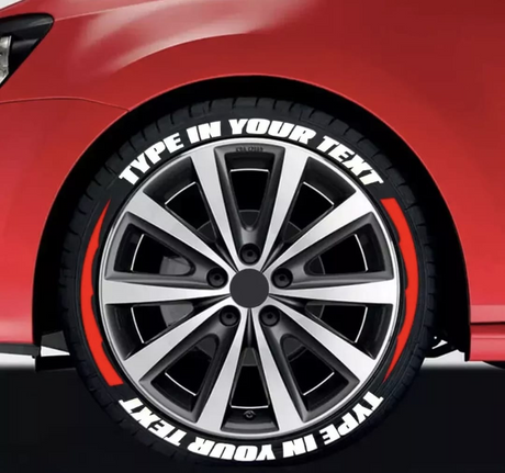 Custom Tire Lettering - V.I.P Digital Presence