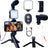 Vlogging kit for mobile phone tripod 36 led fill light and mini microphone for live stream, video TikTok YouTube - V.I.P Digital Presence