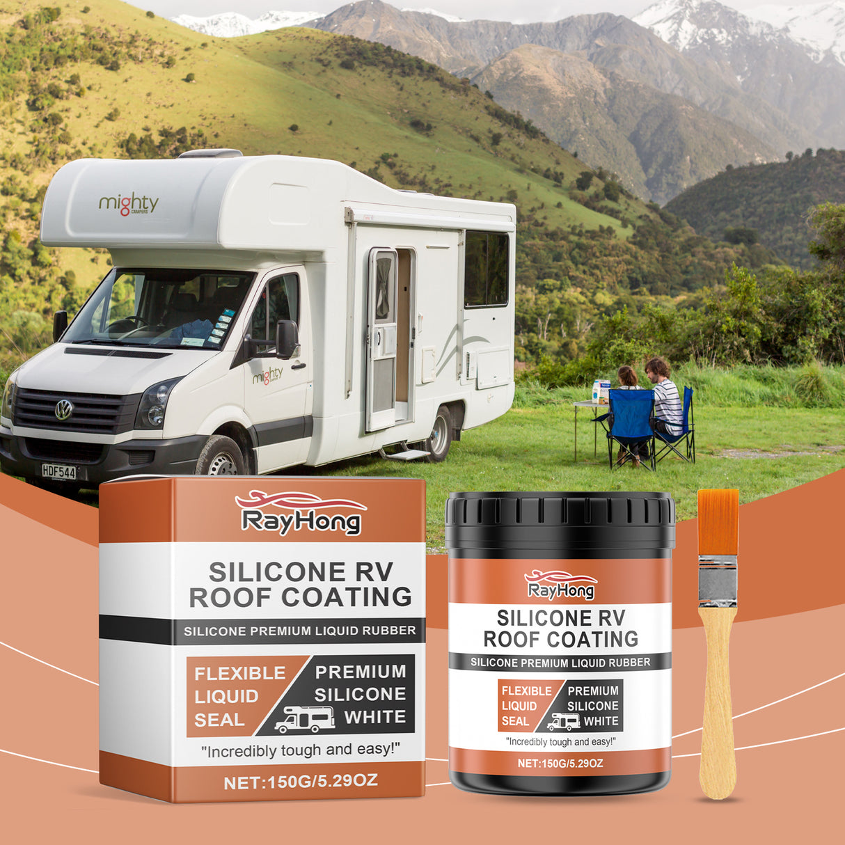 Silicone Rv Roof Paint, Rv Roof Repair Wood Paint Leak Sealant - V.I.P Digital Presence