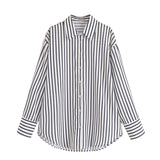Long-Sleeved Fashion Loose Casual Design Sense Shirt Top - V.I.P Digital Presence