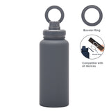 Magnetic Phone Holder Outdoor Large Capacity 1L Wide-Mouth Insulated Stainless Steel Sports Water Bottle - V.I.P Digital Presence