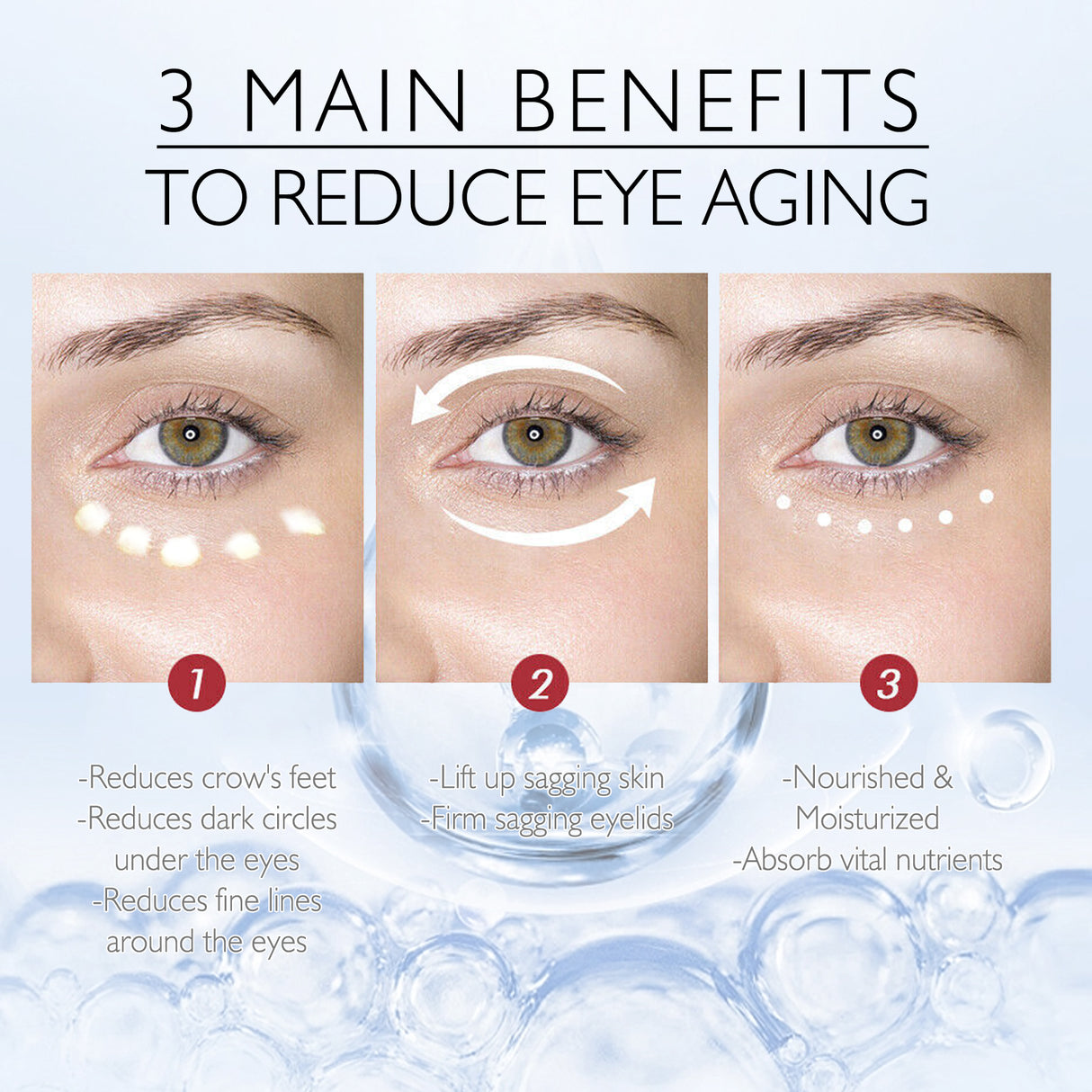 Niacinamide Eye Cream Gel, Reduces Fine Lines And Dark Circles Hydrating And Firming Eye Cream - V.I.P Digital Presence
